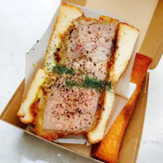 日本一分厚いかつサンド